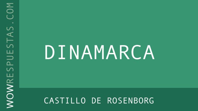 WOW Castillo de Rosenborg