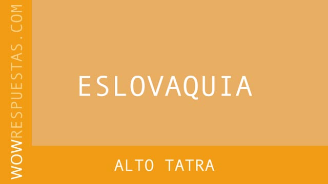 WOW Alto Tatra