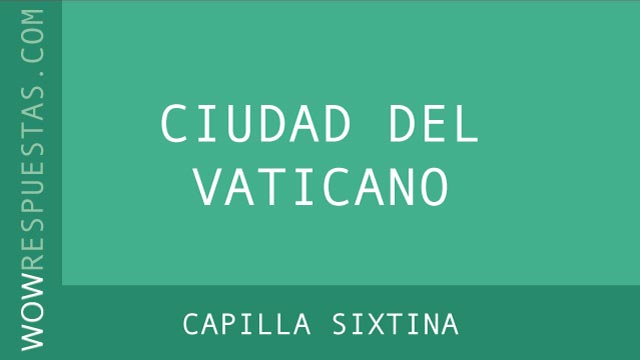 WOW Capilla Sixtina