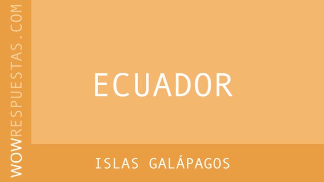 WOW Islas Galápagos